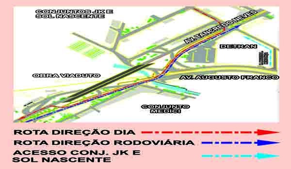 Avenida Tancredo Neves será interditada novamente para obra - SMTT Aracaju